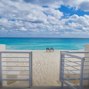 Departamento Sobre La Playa Apartamento Cancún